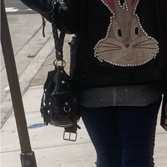 Gucci Black Leather Jacket - Looney Tunes - Picture 14 of 14